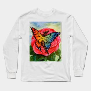 Rose Dragon Long Sleeve T-Shirt